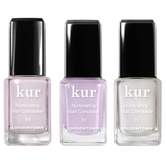 Revitalize Your Nails with the Kur by Londontown Illuminating Nail Concealer Trio – Effortless Manicure in Just 5 Minutes!