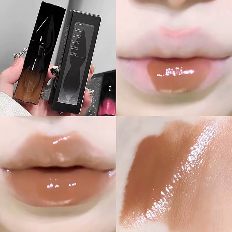 Get Luscious Lips with Our Waterproof Long-Lasting Mirror Lip Gloss - Moisturizing Liquid Lipstick for a Bright and Beautiful Look!