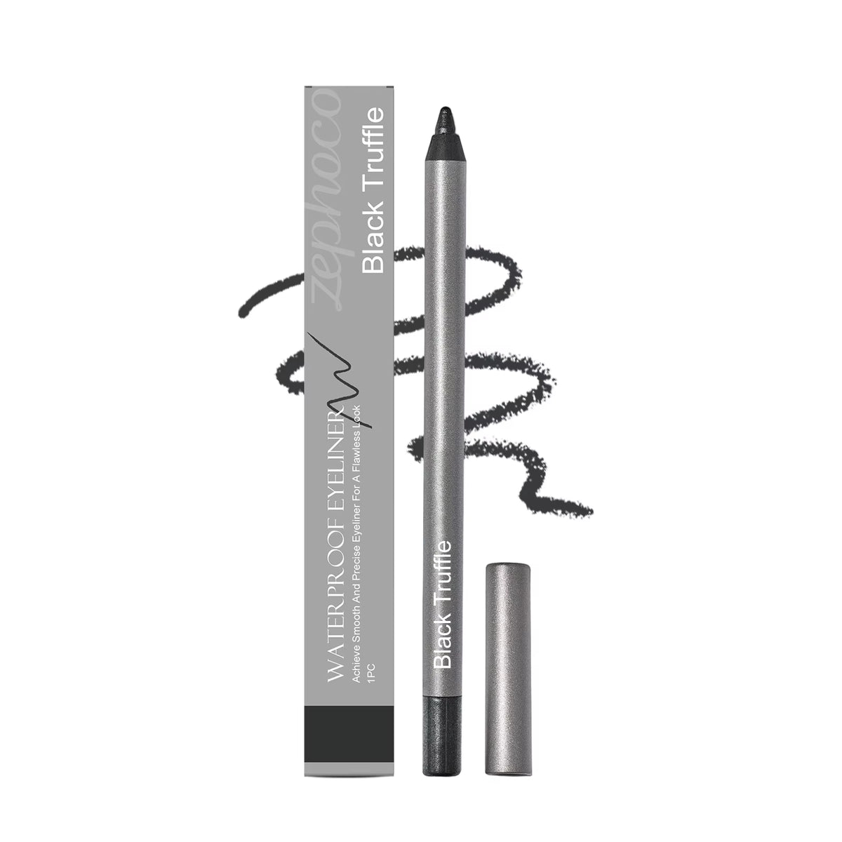 Transform Your Eyes with Our Waterproof Gel Eyeliner Pencil – Smudge-Proof, Smooth, and Flawlessly Matte Finish – 1Pc