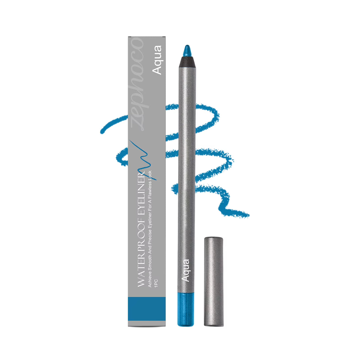 Transform Your Eyes with Our Waterproof Gel Eyeliner Pencil – Smudge-Proof, Smooth, and Flawlessly Matte Finish – 1Pc