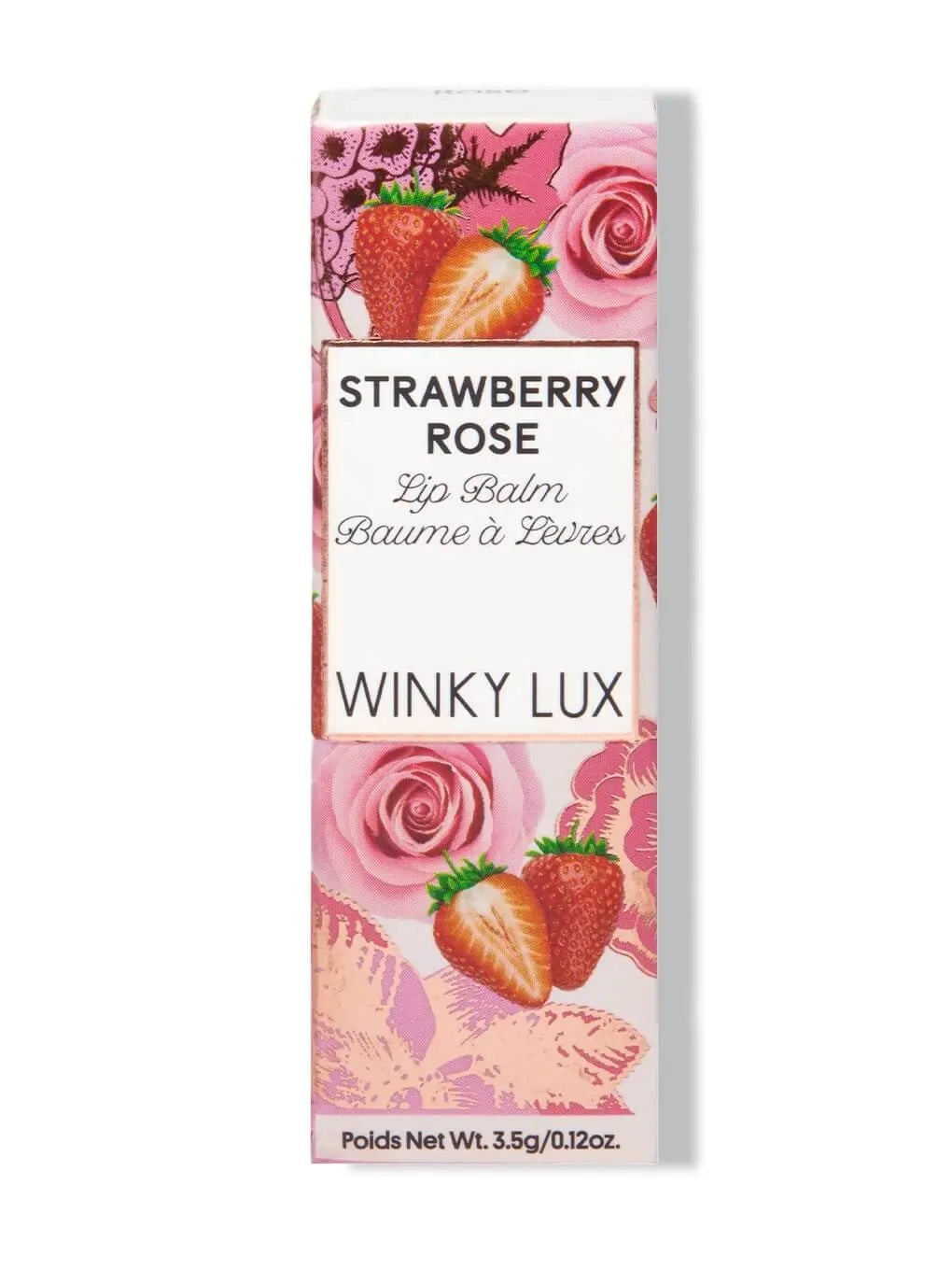 Indulge Your Lips with Strawberry Rose Tinted Lip Balm - Hydrating, Nourishing, and Deliciously Sweet!