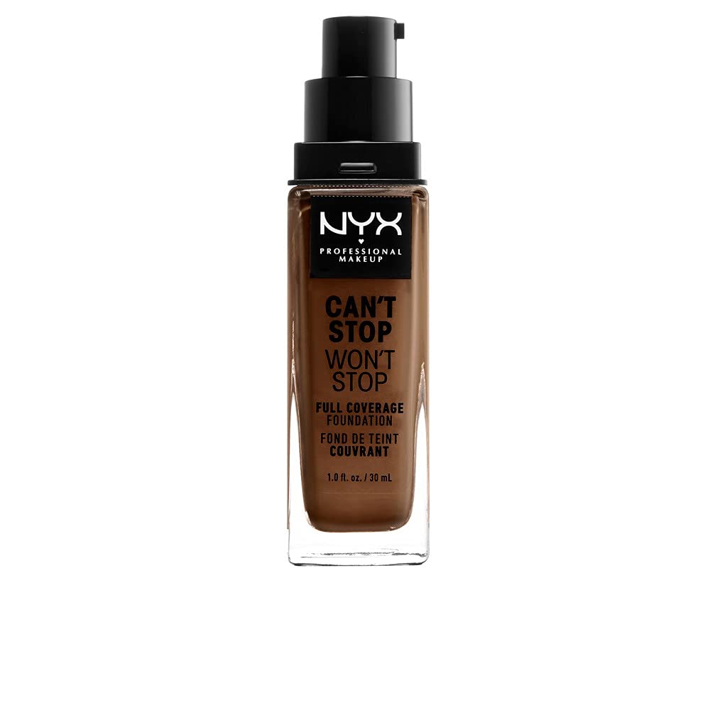 Unleash Flawless Beauty with NYX Professional Makeup Can't Stop Won't Stop Foundation - 24-Hour Full Coverage Matte Finish in Buff