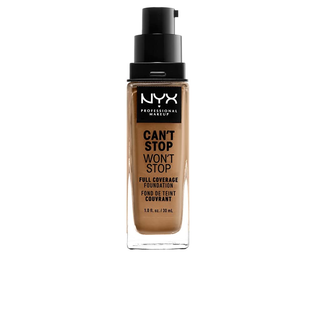 Unleash Flawless Beauty with NYX Professional Makeup Can't Stop Won't Stop Foundation - 24-Hour Full Coverage Matte Finish in Buff