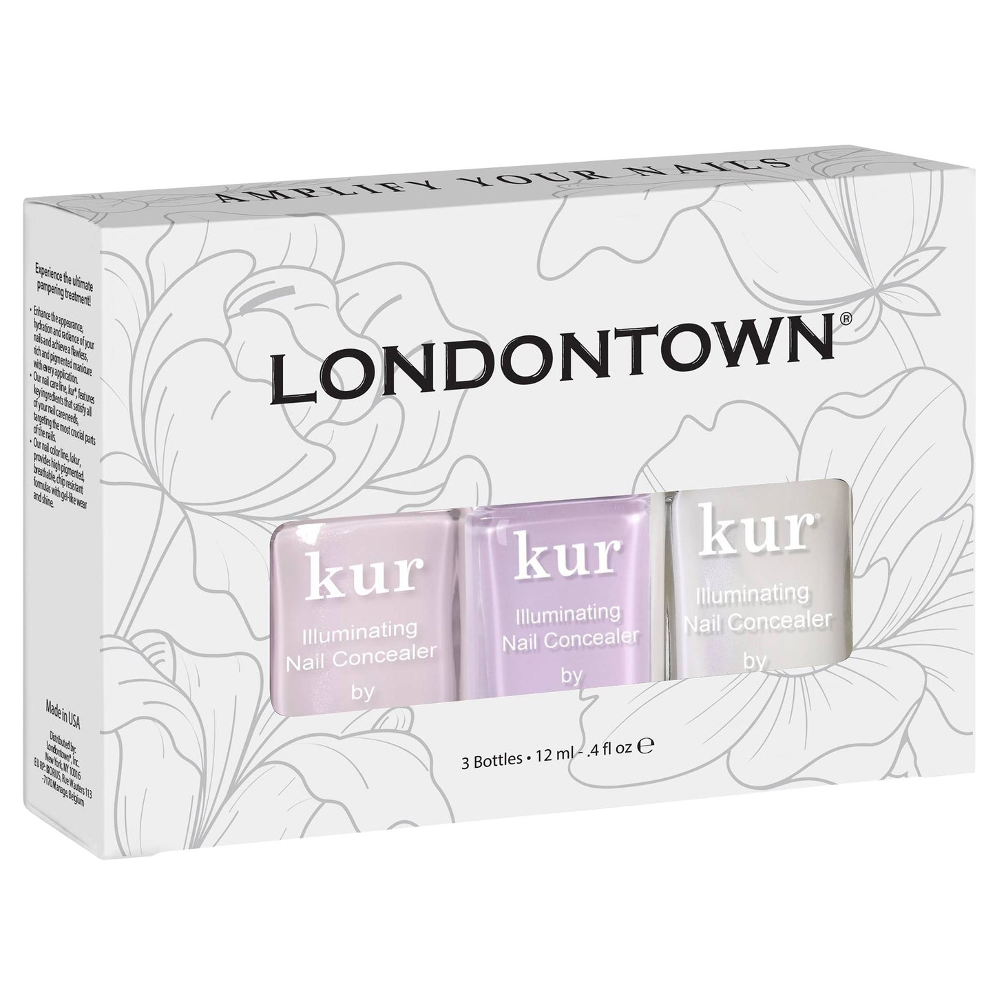 Revitalize Your Nails with the Kur by Londontown Illuminating Nail Concealer Trio – Effortless Manicure in Just 5 Minutes!