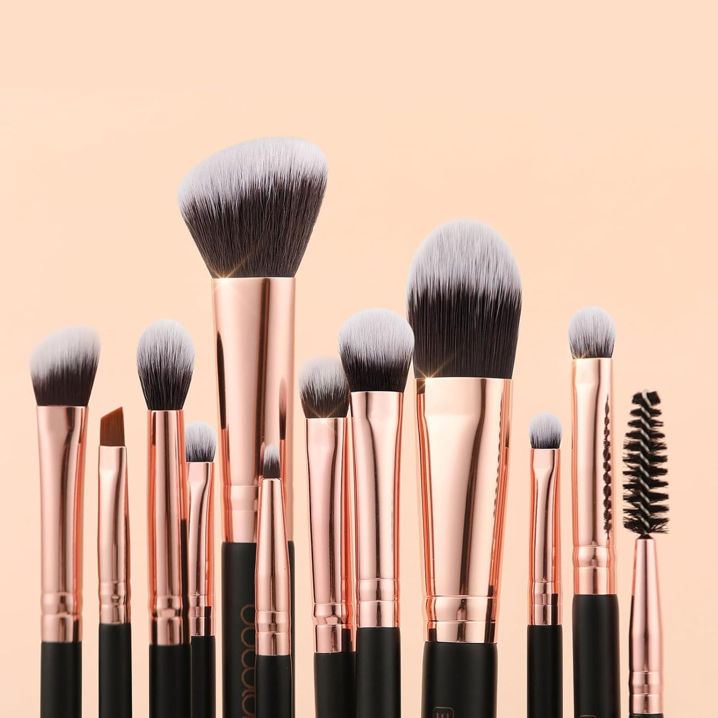 Transform Your Makeup Game with Our 6-Piece Double-Sided Professional Brush Set for Flawless Application
