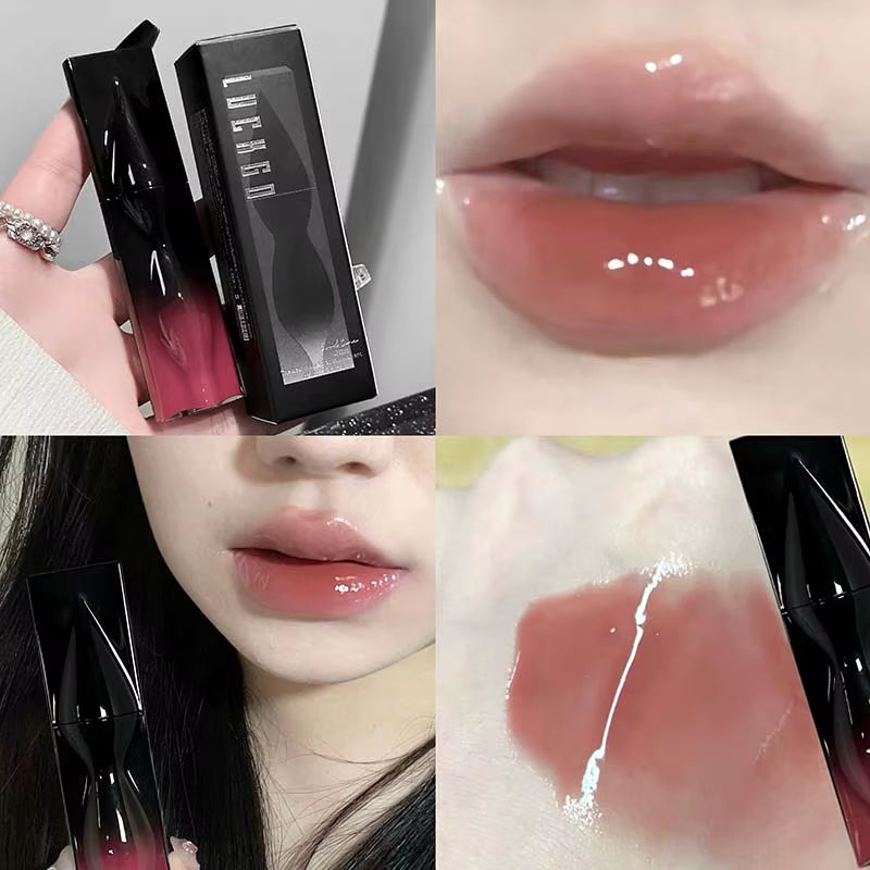 Get Luscious Lips with Our Waterproof Long-Lasting Mirror Lip Gloss - Moisturizing Liquid Lipstick for a Bright and Beautiful Look!
