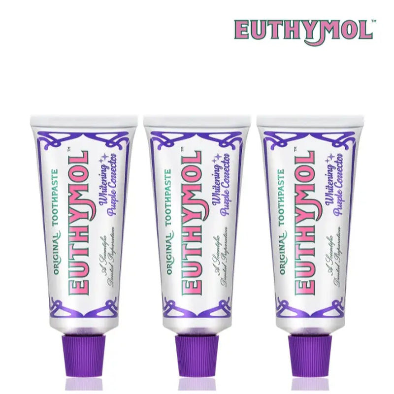 Euthymol Complete Toothpaste Set – Original Freshness, Whitening, and Tone-Up Formulas for a Korean Oral Care Routine