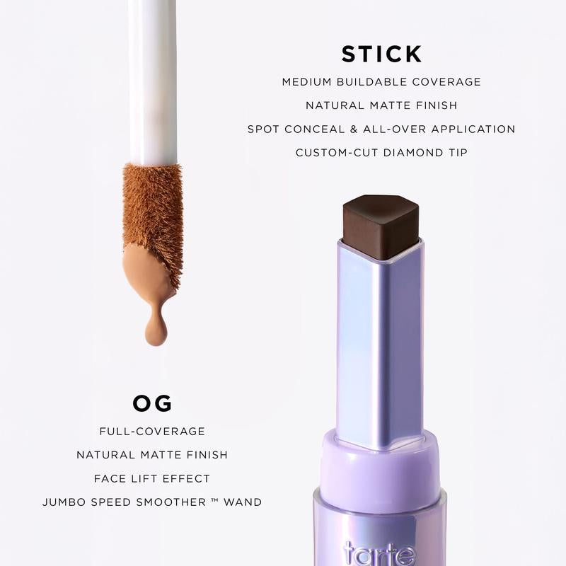 Tarte Big Stick Energy Duo: Shape Tape Concealer Stick and Brush Collection