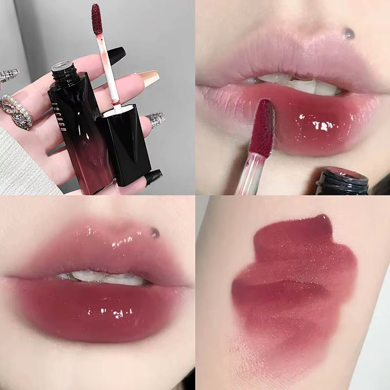 Get Luscious Lips with Our Waterproof Long-Lasting Mirror Lip Gloss - Moisturizing Liquid Lipstick for a Bright and Beautiful Look!