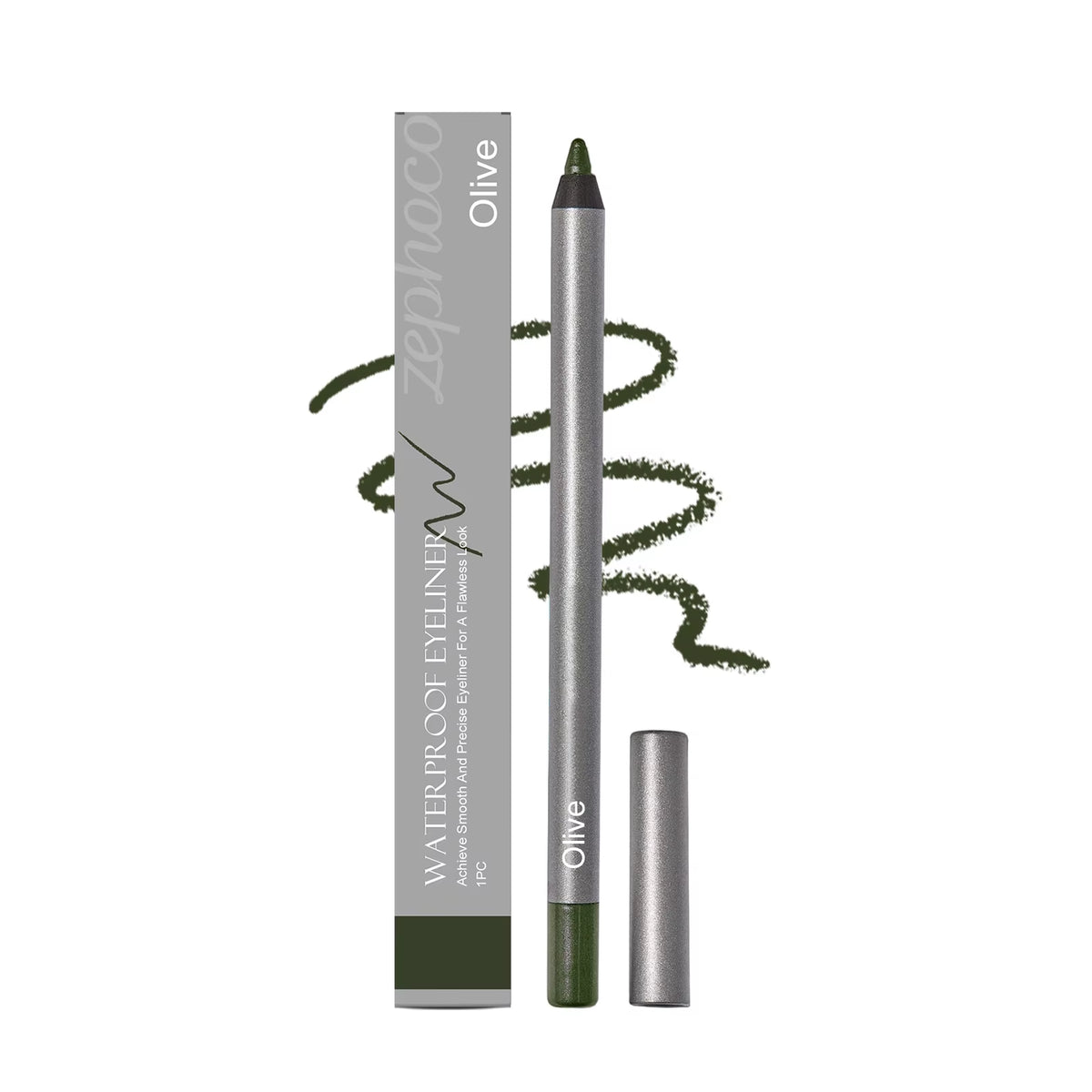 Transform Your Eyes with Our Waterproof Gel Eyeliner Pencil – Smudge-Proof, Smooth, and Flawlessly Matte Finish – 1Pc