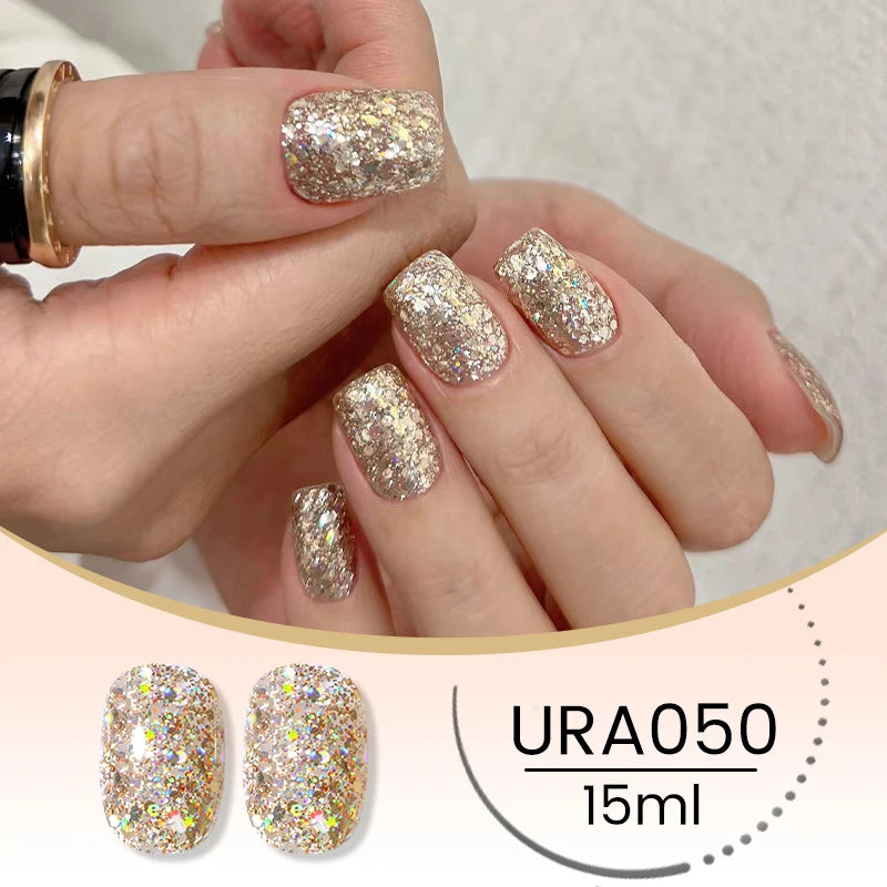 Transform Your Nails with 15ml Jelly Milky White Translucent Gel Polish - Semi-Permanent UV Nail Art Varnish for Stunning Results
