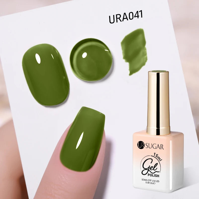 Transform Your Nails with 15ml Jelly Milky White Translucent Gel Polish - Semi-Permanent UV Nail Art Varnish for Stunning Results