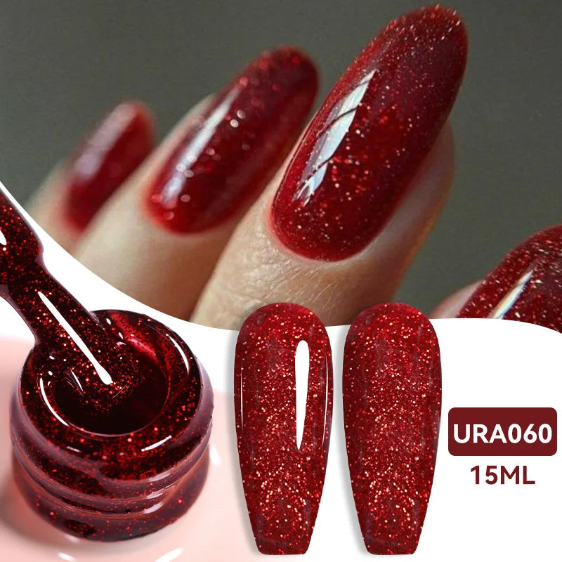 Transform Your Nails with 15ml Jelly Milky White Translucent Gel Polish - Semi-Permanent UV Nail Art Varnish for Stunning Results
