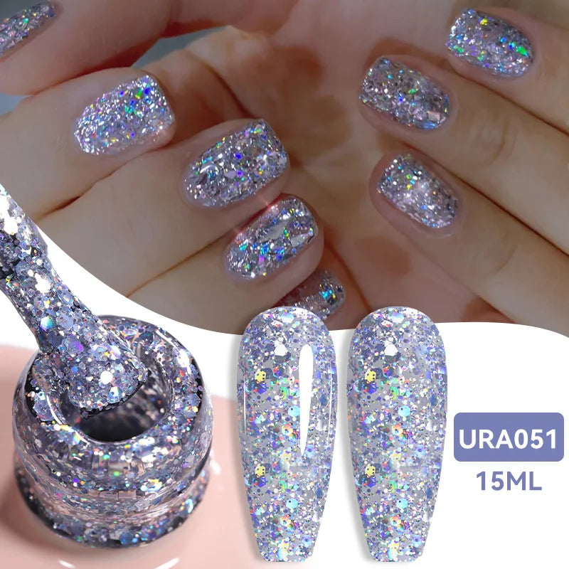 Transform Your Nails with 15ml Jelly Milky White Translucent Gel Polish - Semi-Permanent UV Nail Art Varnish for Stunning Results