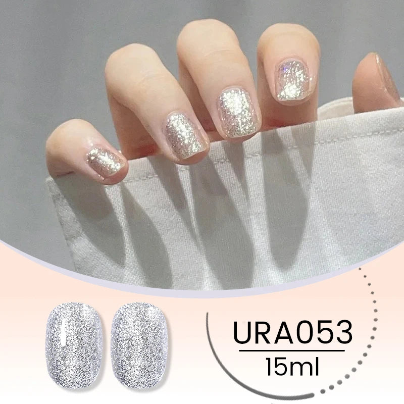 Transform Your Nails with 15ml Jelly Milky White Translucent Gel Polish - Semi-Permanent UV Nail Art Varnish for Stunning Results