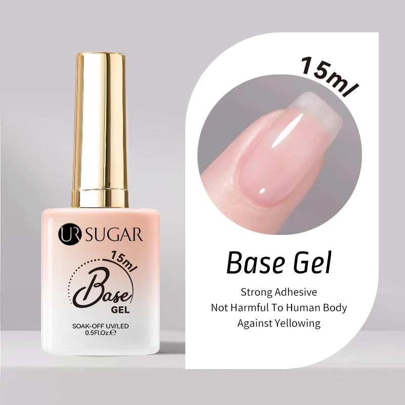 Transform Your Nails with 15ml Jelly Milky White Translucent Gel Polish - Semi-Permanent UV Nail Art Varnish for Stunning Results