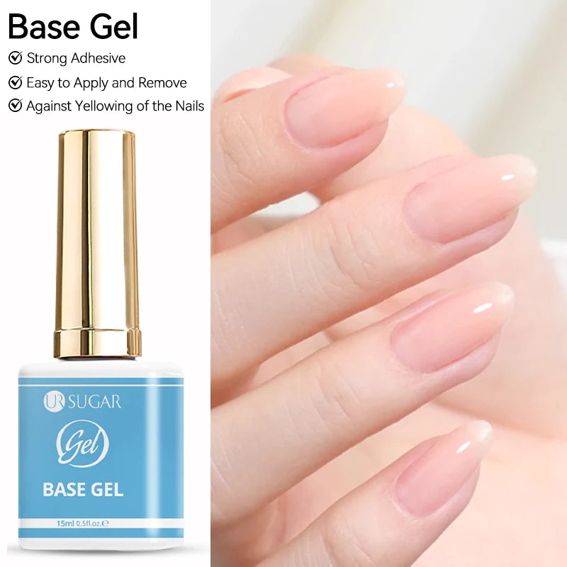 Transform Your Nails with 15ml Jelly Milky White Translucent Gel Polish - Semi-Permanent UV Nail Art Varnish for Stunning Results
