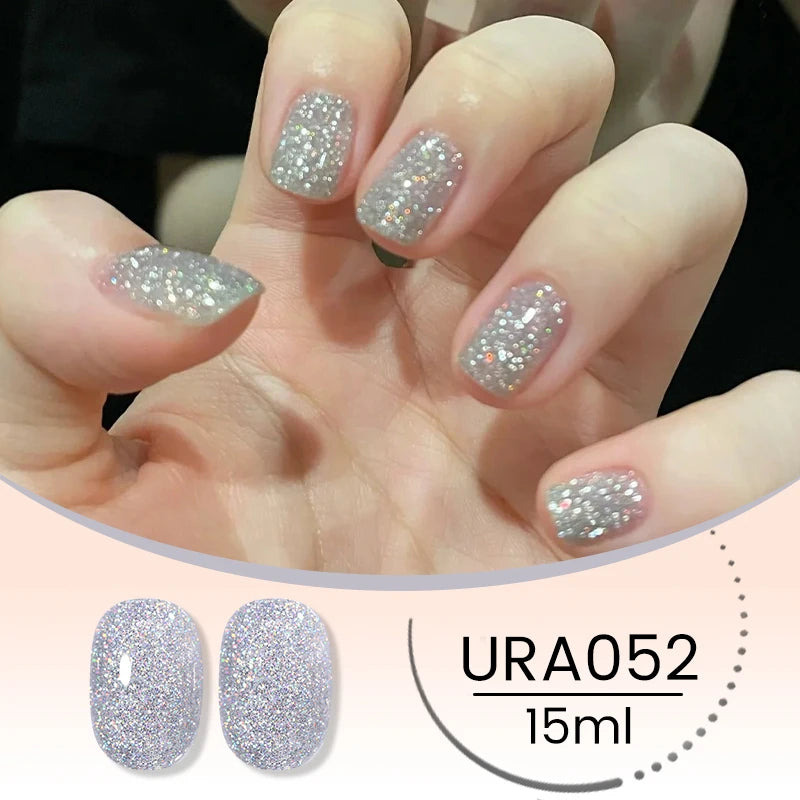 Transform Your Nails with 15ml Jelly Milky White Translucent Gel Polish - Semi-Permanent UV Nail Art Varnish for Stunning Results