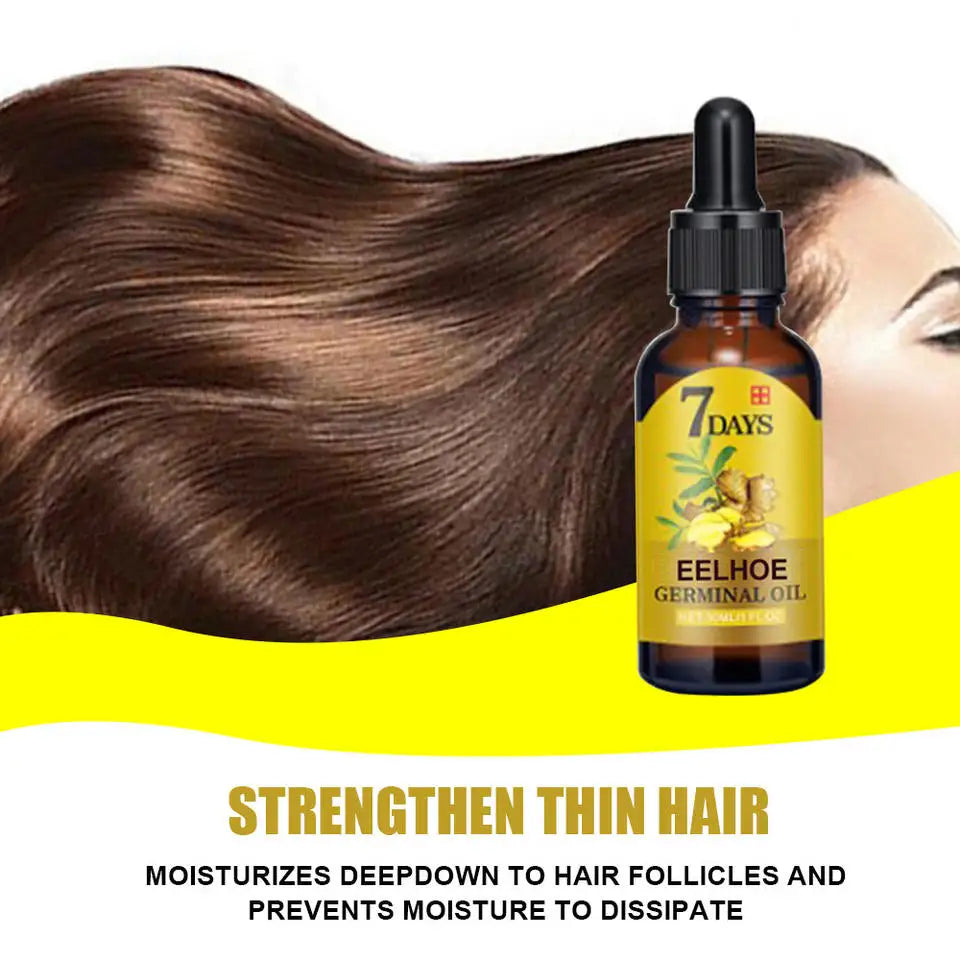 Revitalize Your Hair with Our Ginger Hair Growth Serum - Fast-Acting Essential Oil for Thicker, Stronger Hair (10ml, 20ml, 50ml)