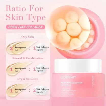 Revitalize Your Skin with Korean PDRN Pink Collagen Capsule Cream – Lightweight Moisturizer with Niacinamide for a Radiant, Even Complexion!