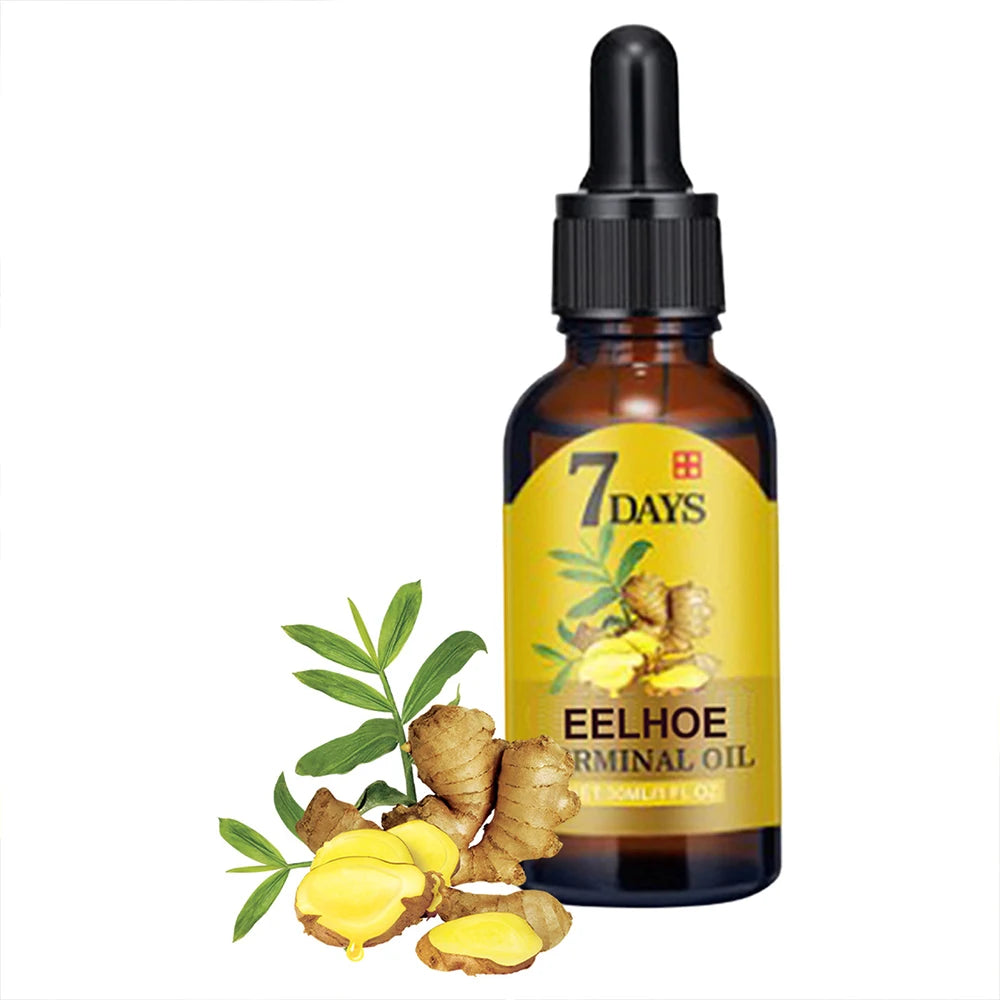 Revitalize Your Hair with Our Ginger Hair Growth Serum - Fast-Acting Essential Oil for Thicker, Stronger Hair (10ml, 20ml, 50ml)