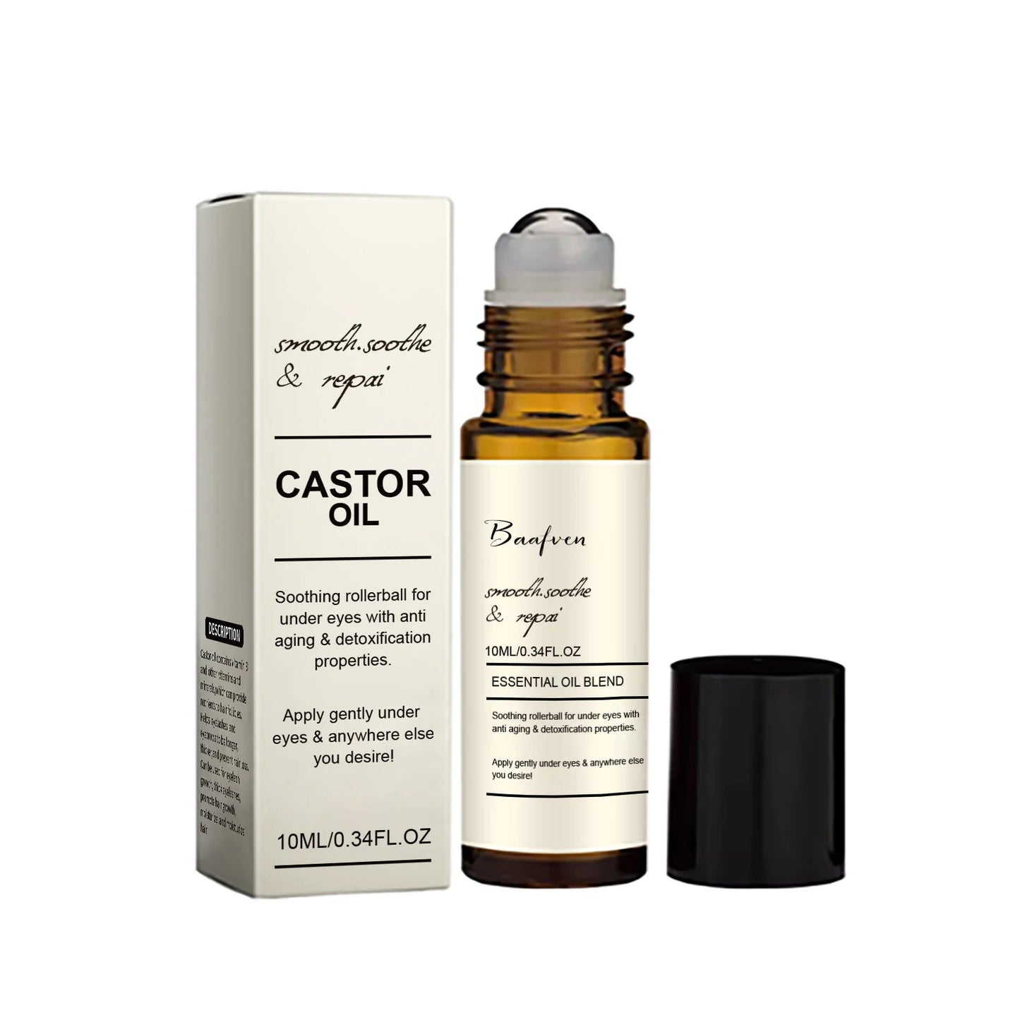 Revitalize Your Eyes with Our Castor Oil Eye Serum - Anti-Wrinkle, Dark Circle Removal, and Puffiness Reduction for Youthful, Radiant Skin!