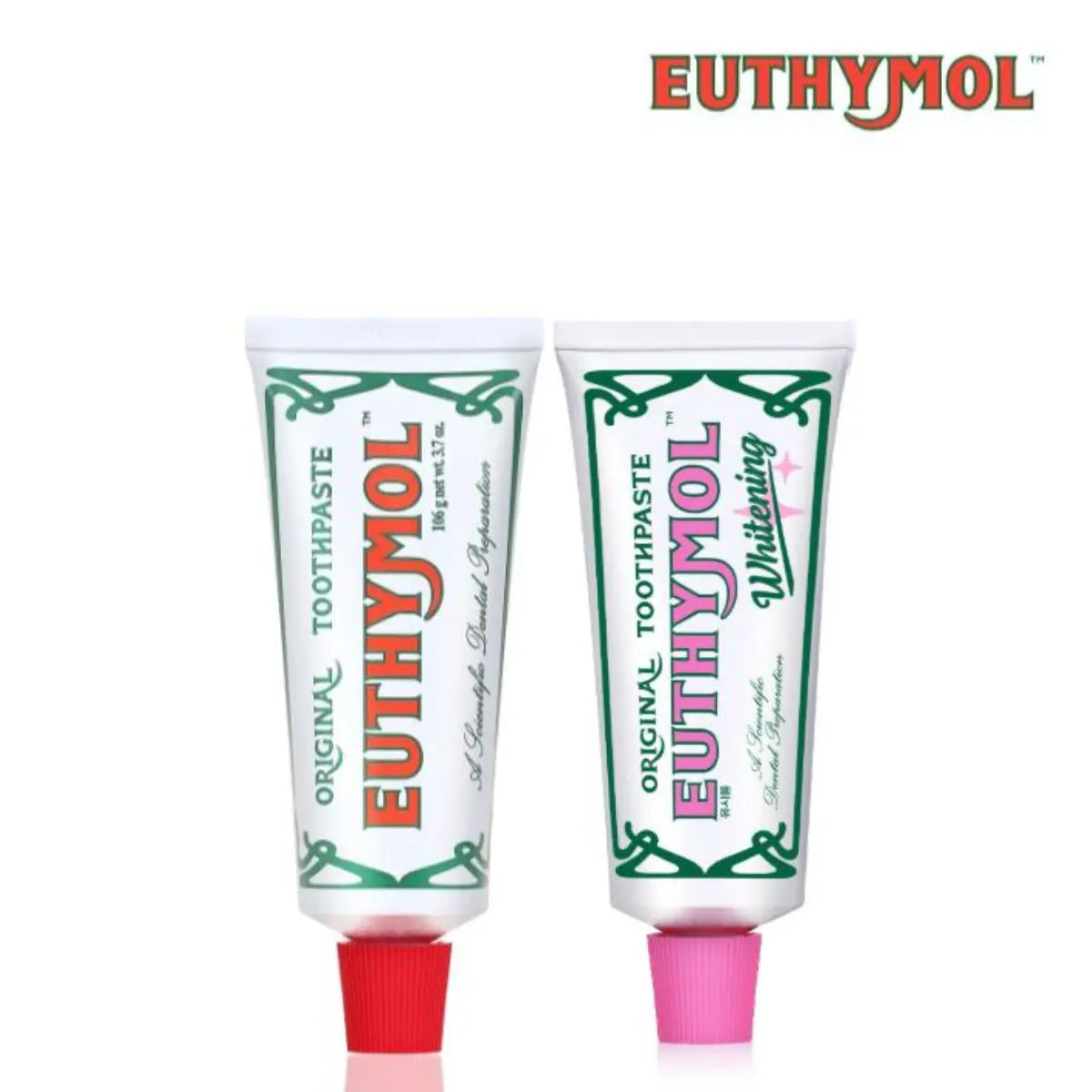 Euthymol Complete Toothpaste Set – Original Freshness, Whitening, and Tone-Up Formulas for a Korean Oral Care Routine