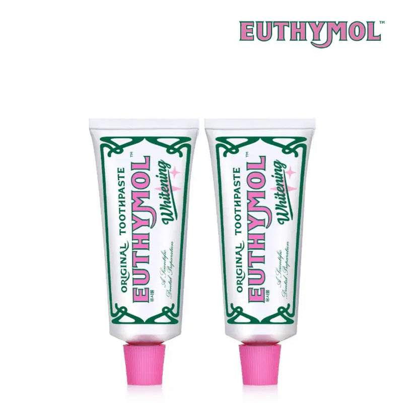 Euthymol Complete Toothpaste Set – Original Freshness, Whitening, and Tone-Up Formulas for a Korean Oral Care Routine