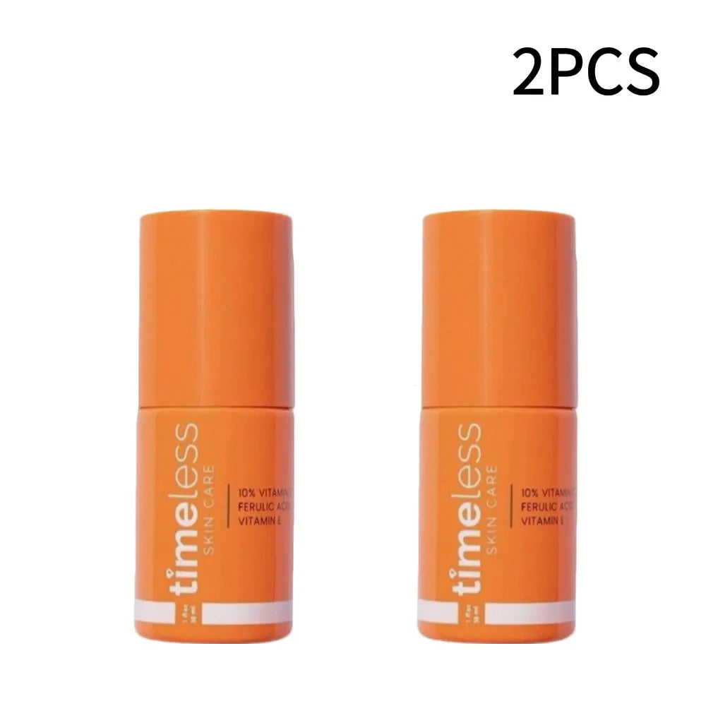 Revitalize Your Skin with Timeless 20% Vitamin C Serum - Hydrating & Firming Formula with Ferulic Acid & Vitamin E, 30ml